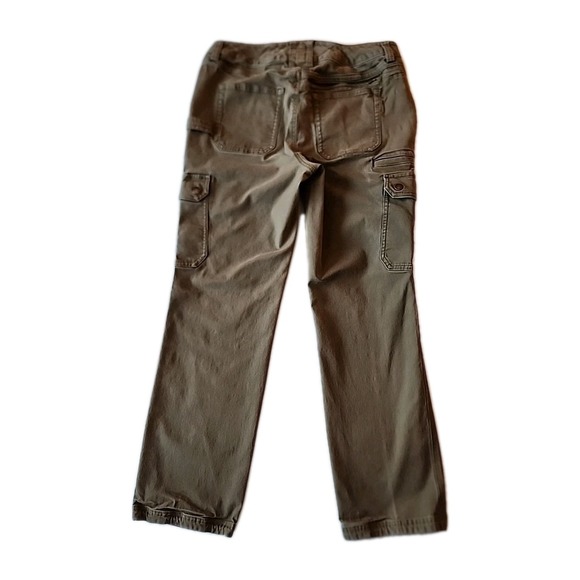 Duluth Trading Cargo‎ Pant Curvesetter Canvas Utility Casual Brown Womens 8x31 - Picture 3 of 16